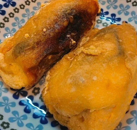 焼きあがったら皿にとる