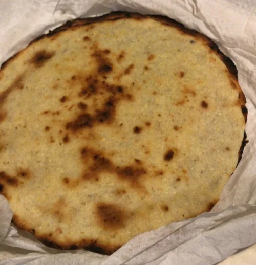ニクスタマルから作った手作りのトルティージャ