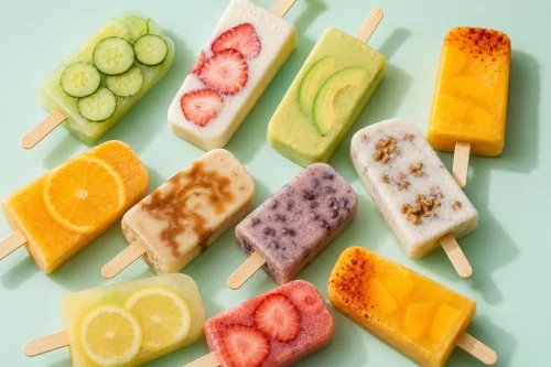 様々なフルーツや野菜を使ったパレータ