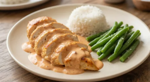 鶏肉のチポトレ・クリーム